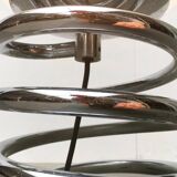 Floor lamp with spiral bulb from the German space age mid-century by Ingo Maurer for M-Design, 1960s.