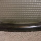 Vintage 1960s XXL Holophane Globe Table Lamp