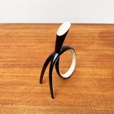 Sculptural porcelain vase from mid-century Germany by Lindner.