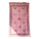 Moroccan pink sabra rug 100x150 cm – handwoven cactus silk wall hanging
