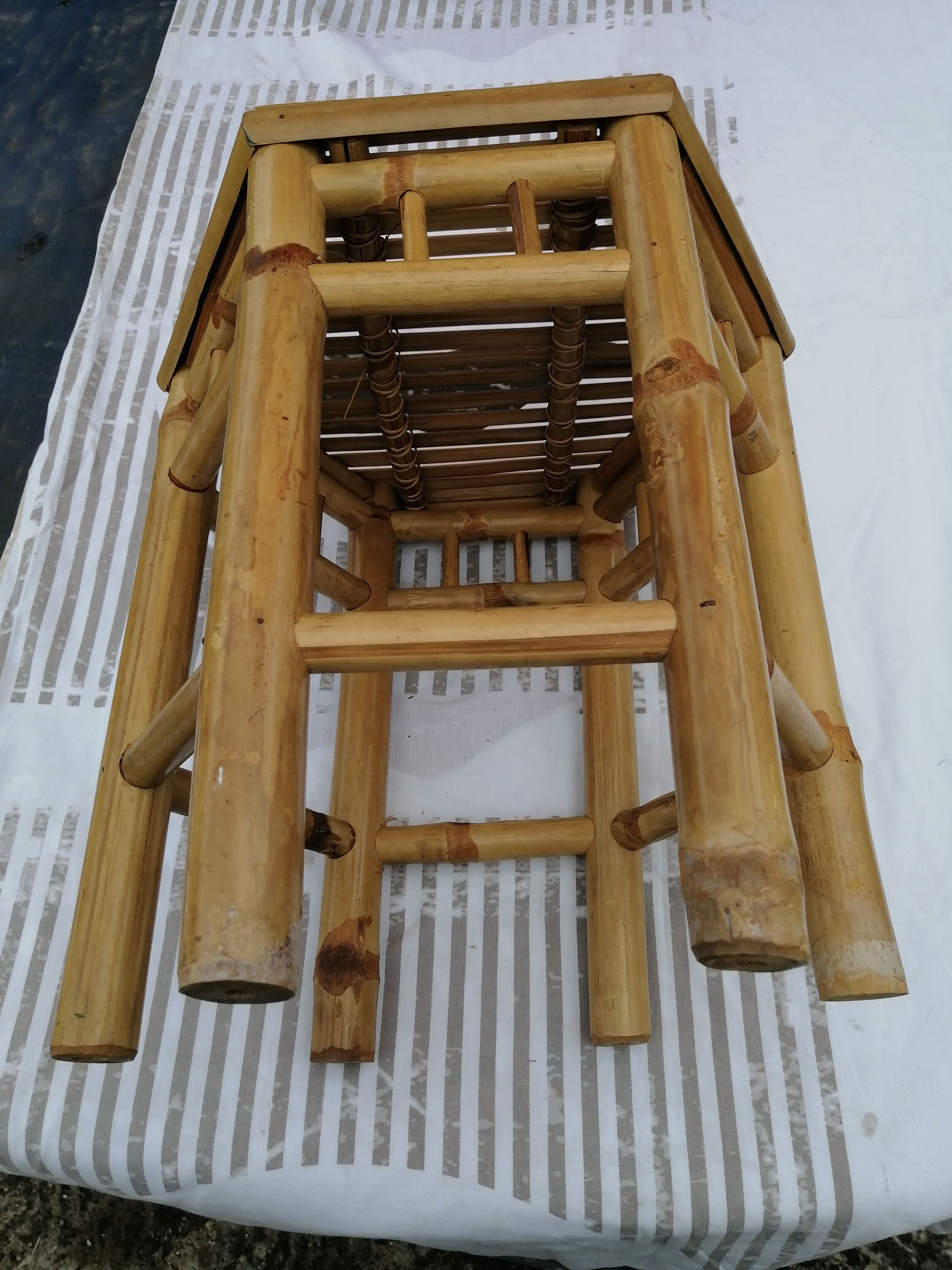 Octagonal bamboo harness