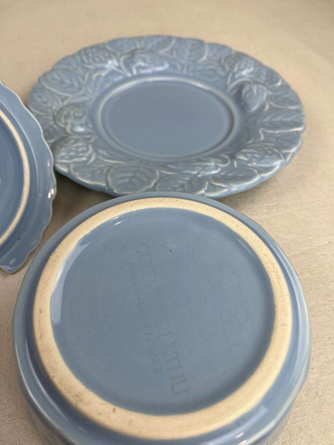 Strawberry ceramic sugar bowl