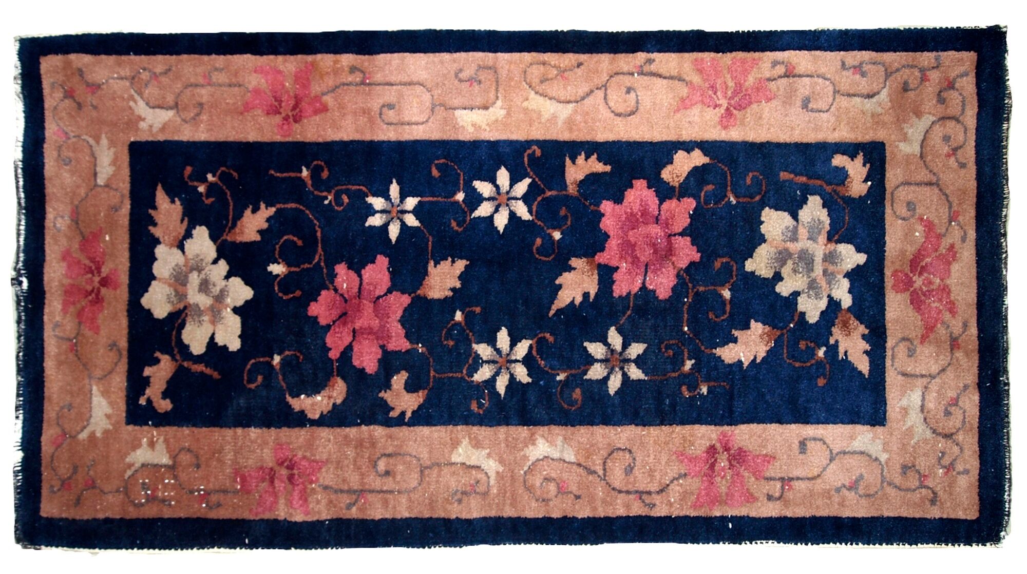 Chinese rug done hand 61x124cm