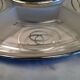 Vintage Art Deco silver-plated tray with glass bowls.