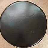 Table basse laiton et simili cuir