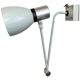 Grey Industrial Wall Lamp from Elektrosvit, 1970s