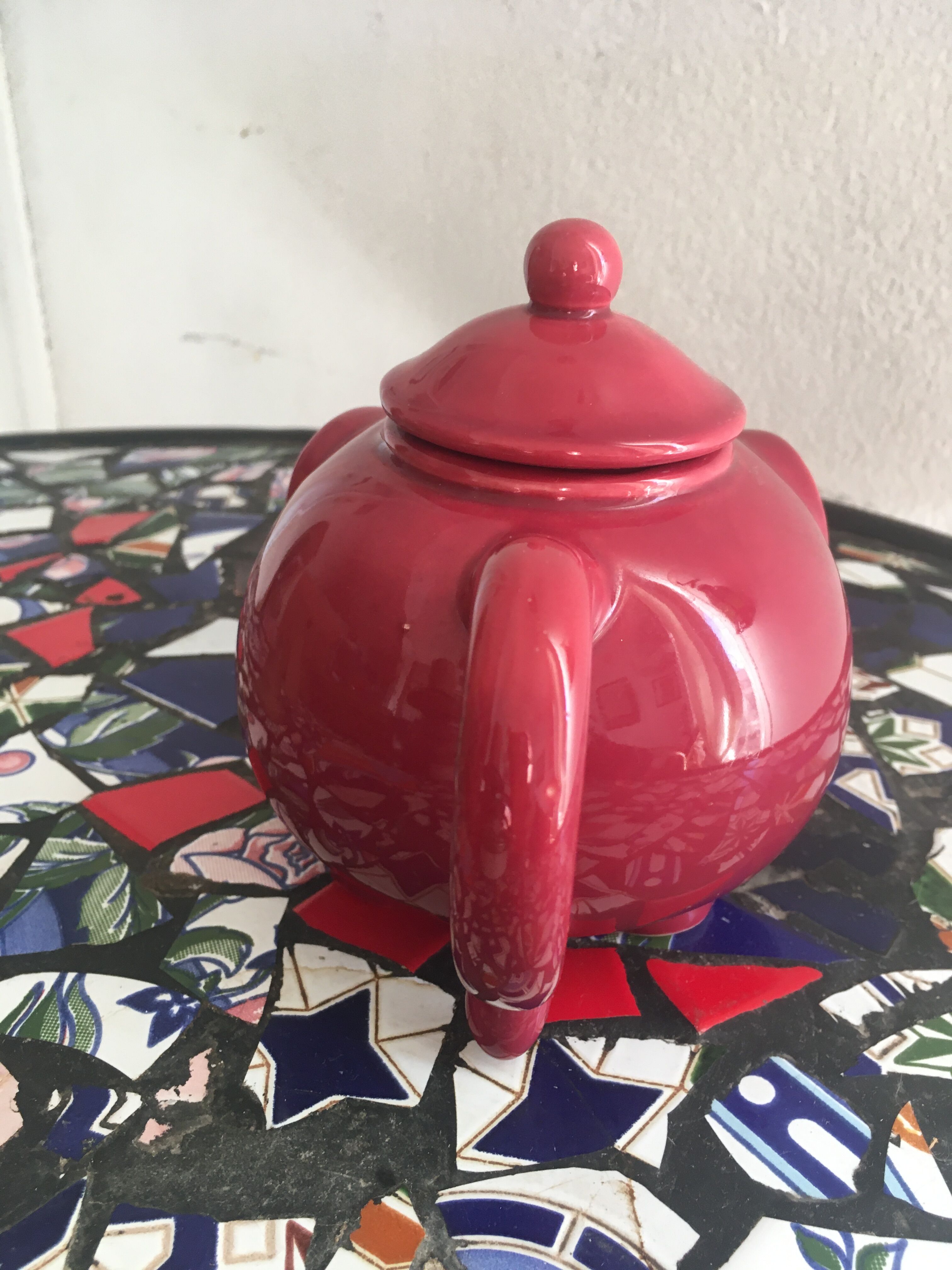 Vintage elephant teapot.