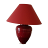 Roche Bobois red table lamp