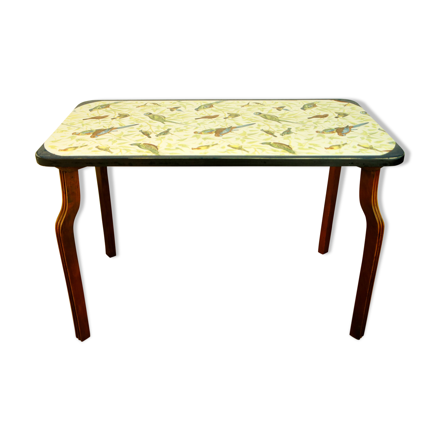 Vintage "birds" side table