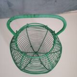 Vintage metal salad basket