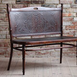 Antique Bentwood Bench