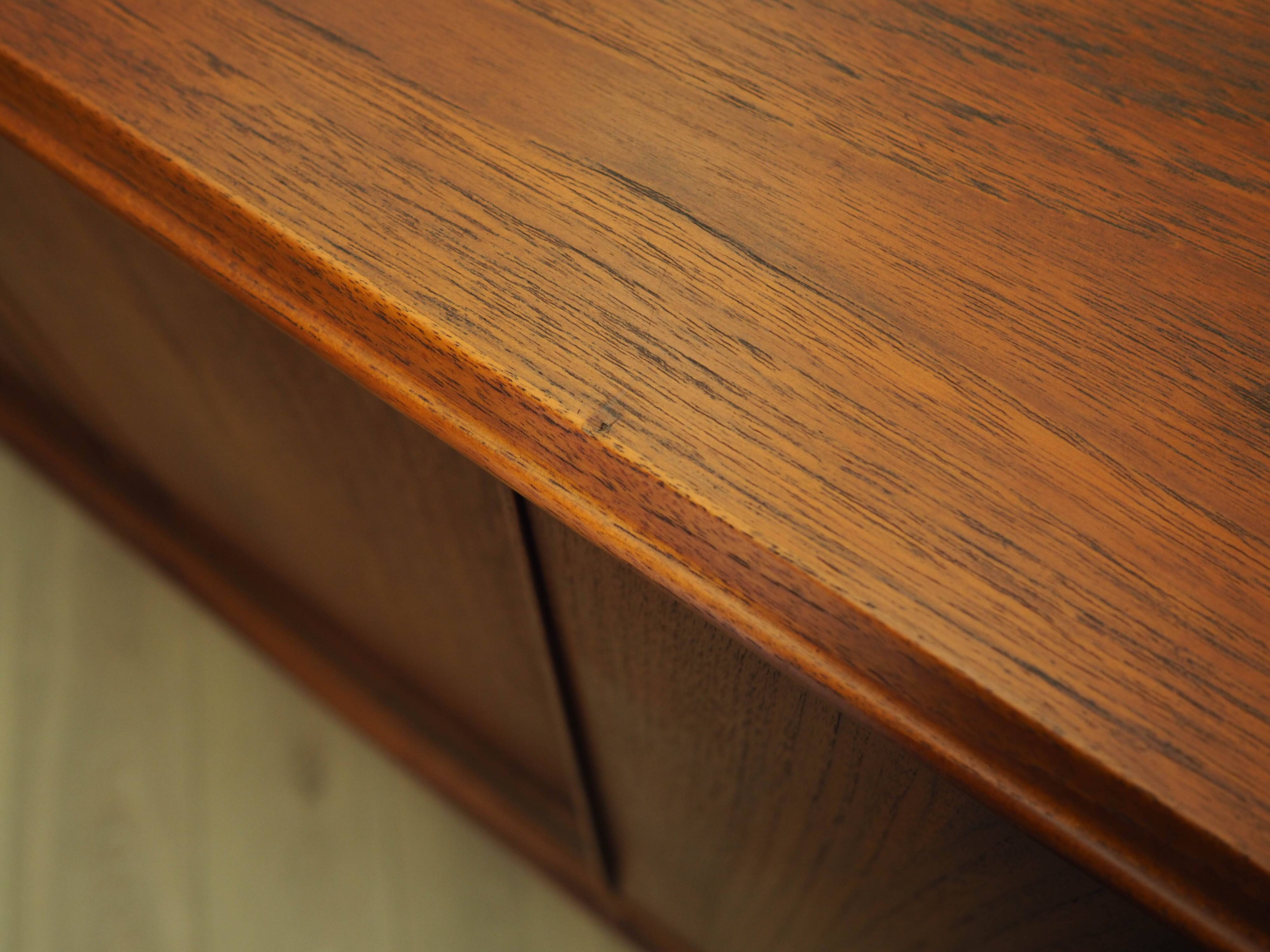 Teak highboard, Danish design, 1960s, designer: E.W. Bach