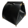 Leather and Brass Dimensionefuoco Firewood Sack by Afra & Tobia Scarpa, Italy, 1980s