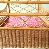 Baby rattan bed