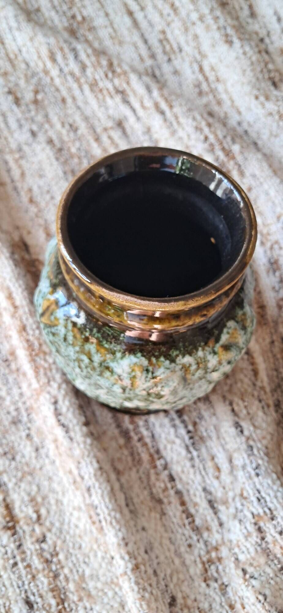 Fat Lava ceramic vase from the 1970s