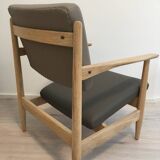 Fauteuil de salon vintage de Tchécoslovaquie des années 1960