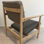 Vintage lounge chair from Czechoslovakia from the 1960s.