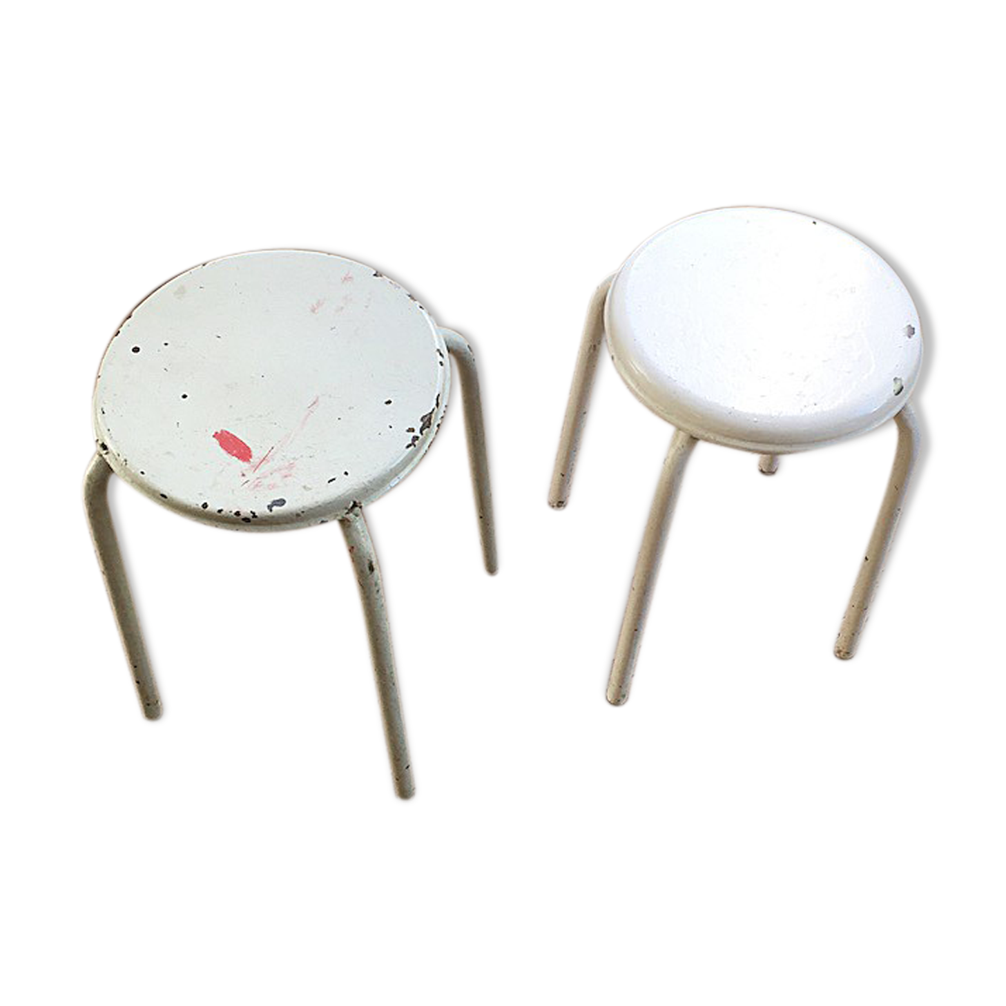 Duo workshop metal stools