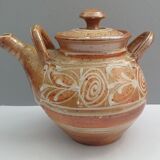 Teapot in stoneware from La Borne signed Bottani Dechaud