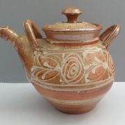 Teapot in stoneware from La Borne signed Bottani Dechaud