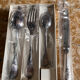 Set of 4 children's cutlery Christofle model Marly
