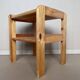 80s pine bedside table