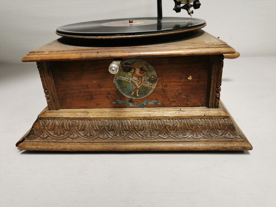 Gramophone à Pavillon - phonograph Pathéphone n°4 for 78 rpm record