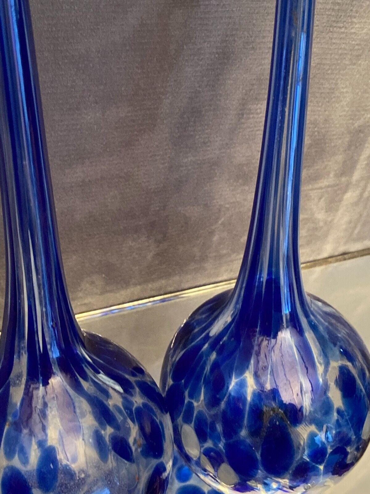 Pair of Murano glass vials