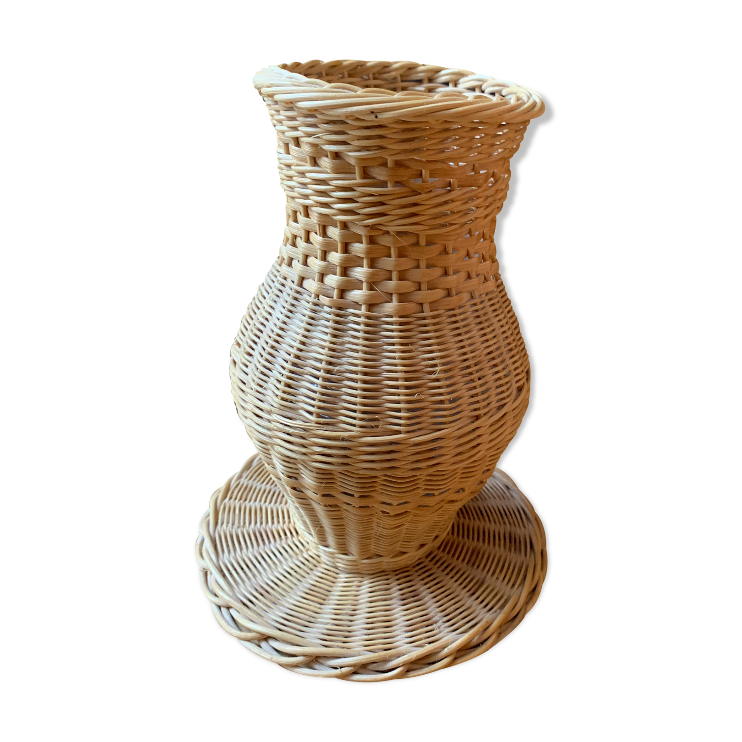Rattan vase