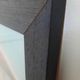 Illustration/ Old poster of a house in cut, framed. Vintage. 60's 1960s