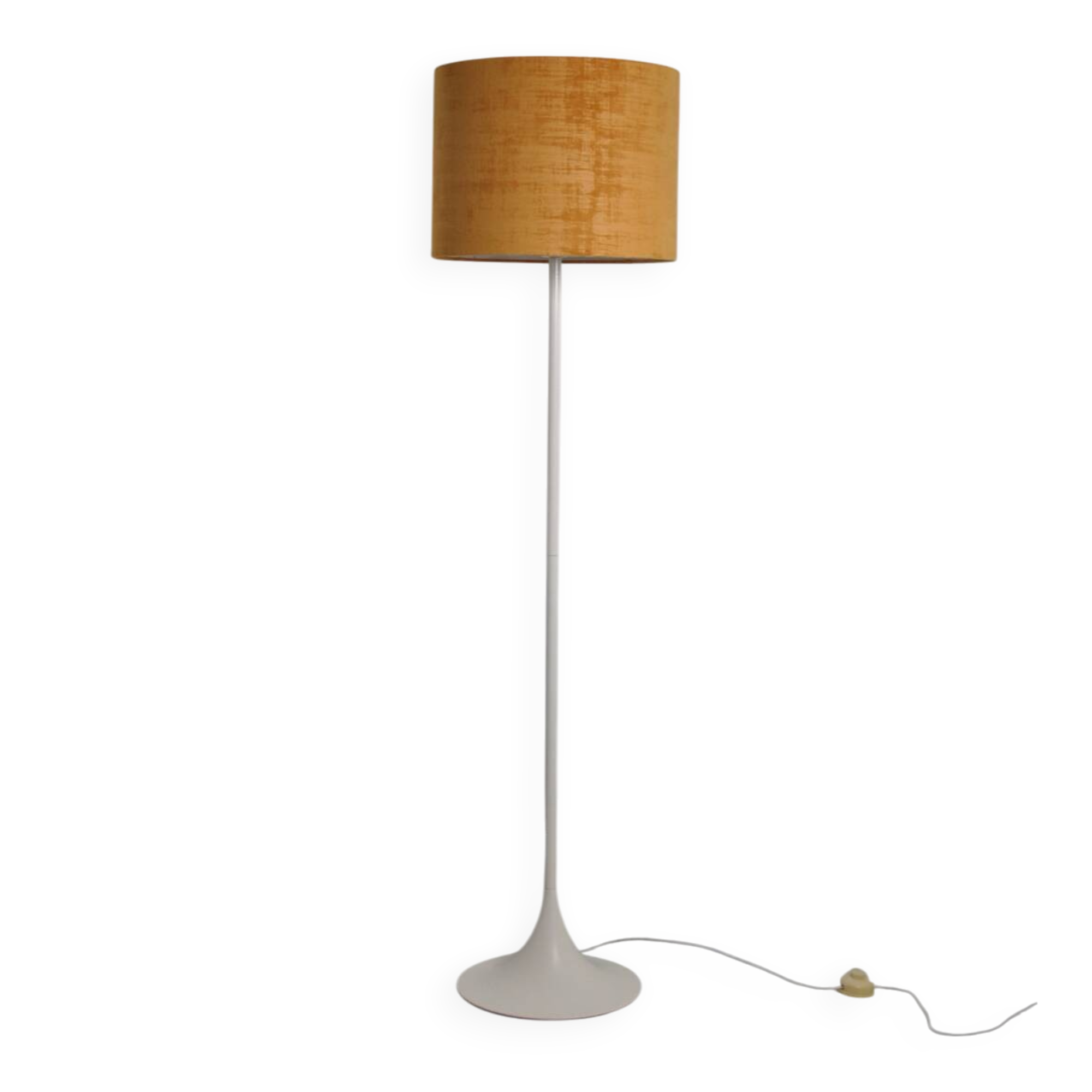 Tulip base floor lamp Aluminor 1970