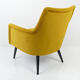 Vintage mid century yellow lounge armchair from '60s