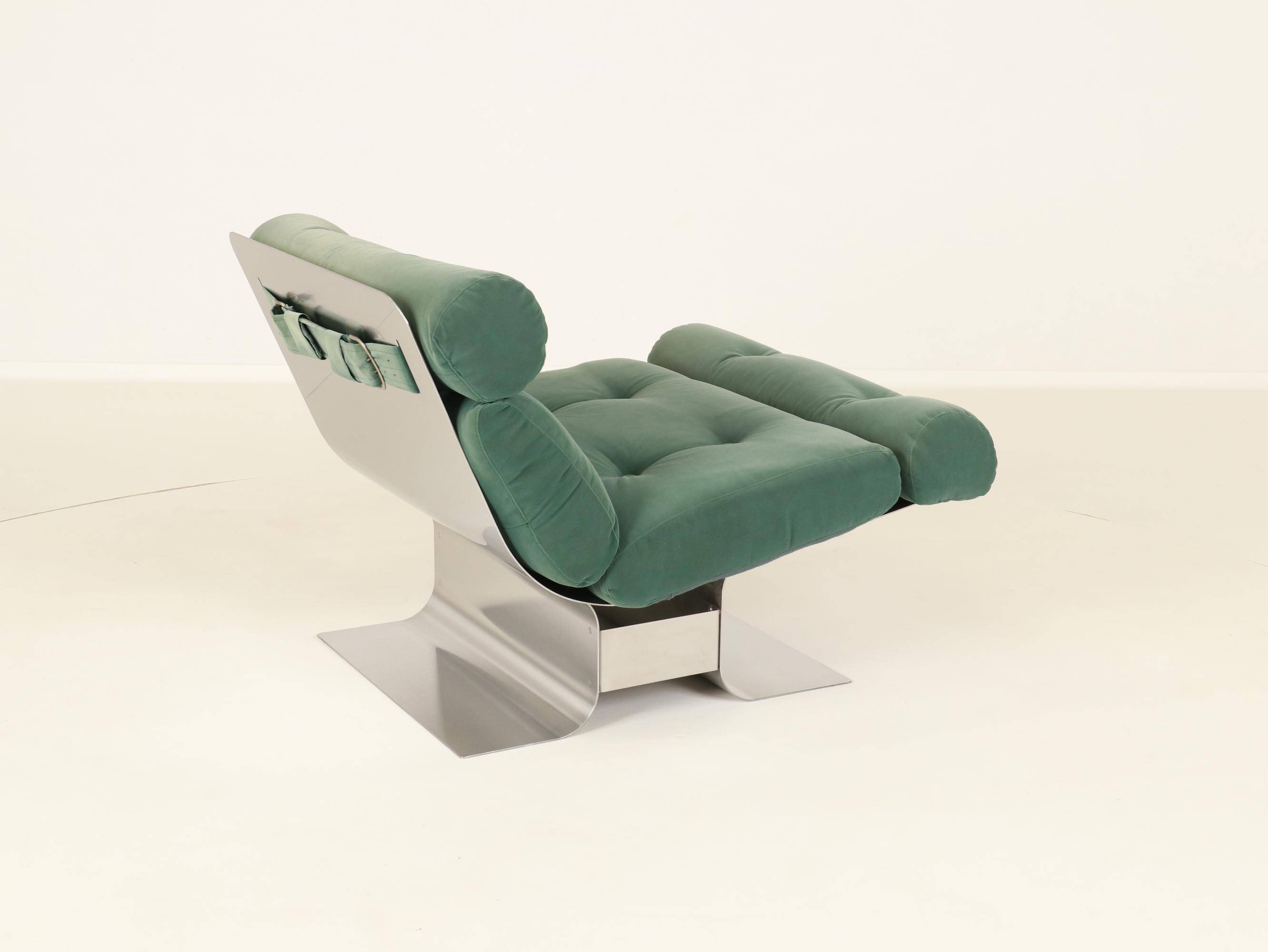 Rare Lounge Chair by François Monnet for Kappa, France, 1970s