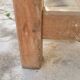 Carpenter's workbench in old solid oak - 2m50