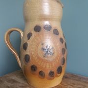 30 cm pitcher vase signed Jean-Claude Courjault Keraluc