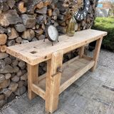 Renovated carpenter's workbench