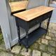 Wooden entrance console