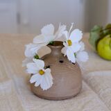 Pique vase Fleurs Vallauris in sandstone