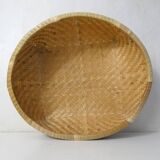 Ethnic rattan and bamboo basketwork
