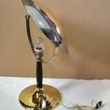Gardoncini Table Lamp in Brass from Zerowatt, 1940s.