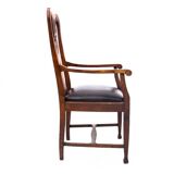 Fauteuil en chêne, Europe occidentale, début du XXe siècle.