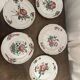 5 earthenware plates from Les Islettes, 18th century