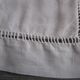 Antique embroidered/monogrammed pillowcase: 67x67cm