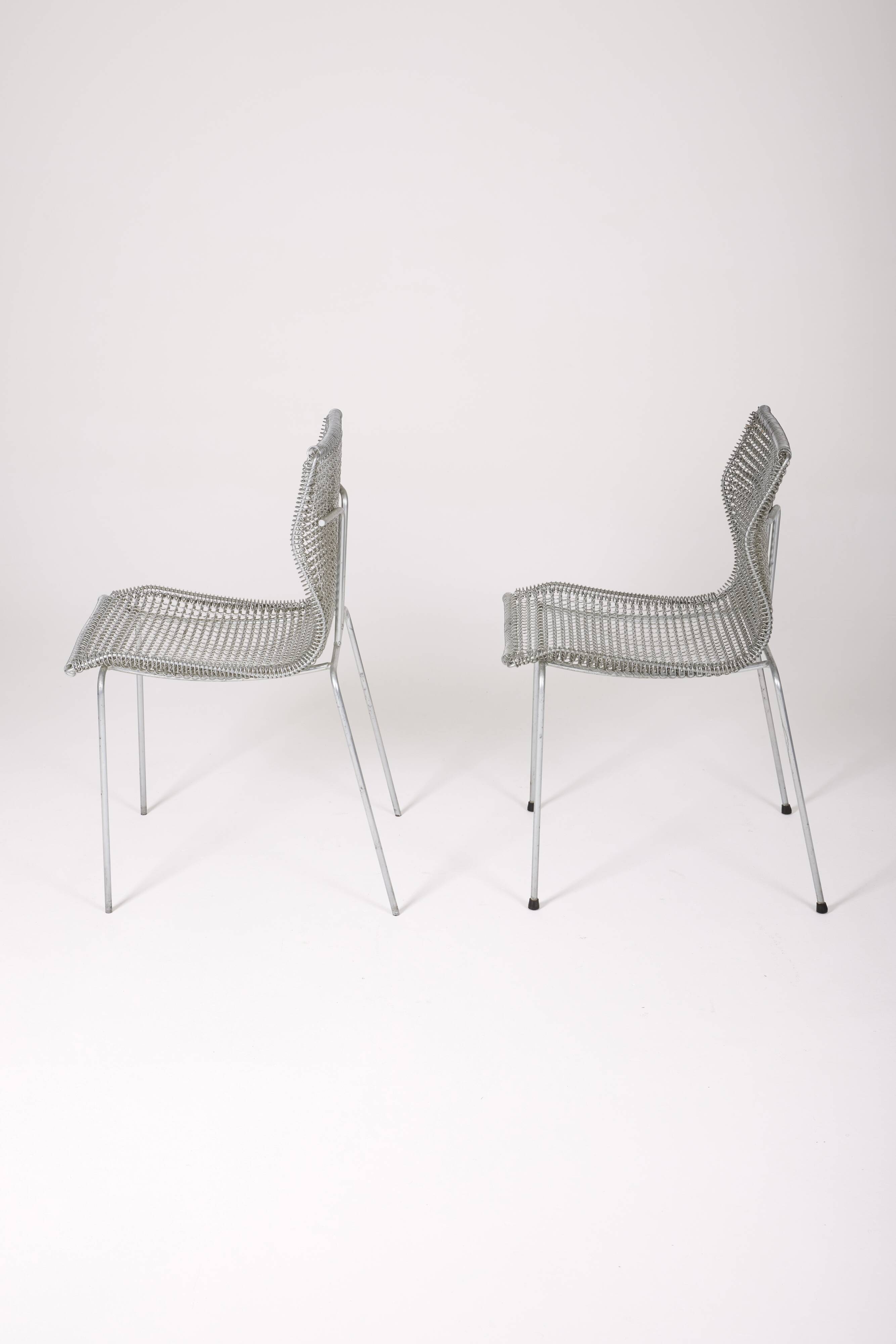 Pair of chairs "Rascal" by Niall O'Flynn for T Spectrum, 1990s, Holland