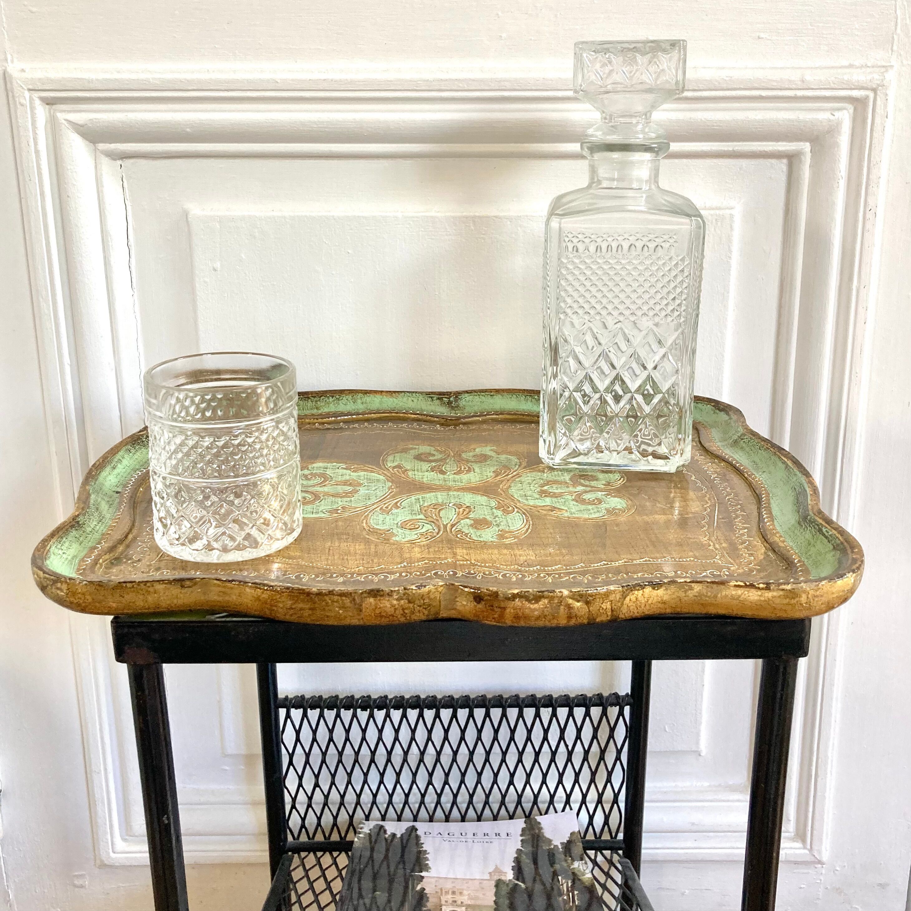 Florentine wooden top