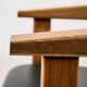 Vintage Oak Armchair by Lars Gangsø, 1970s