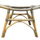 Rattan stool from the 70s France
