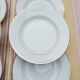 Limoges CG Vierzon porcelain soup plates
