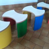 Set of children's formica stools