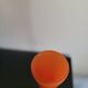 Vase orange JG Durand